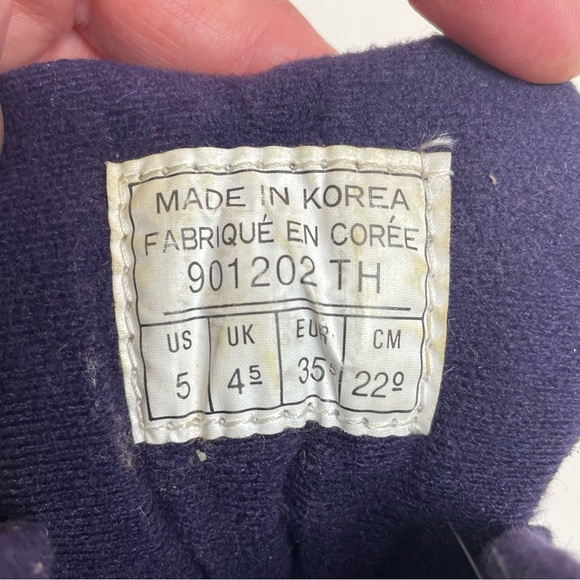 Rare VTG NIKE Swoosh High Tops Hiking Boots 90s 901202 Teal Purple Size 5 - Picture 11 of 15